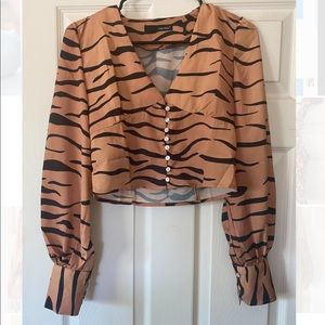 Realization Par Inspired Tiger Blouse